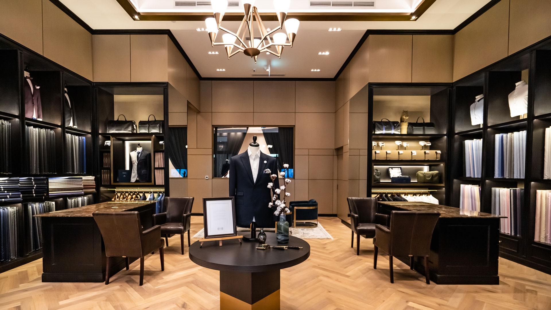 Showroom at Collars & Cuffs, Gate Avenue Mall, DIFC